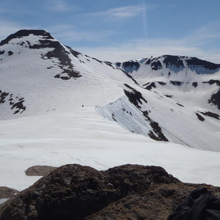 Bangsahnjúkur og Skeggjabrekkuhyrna.