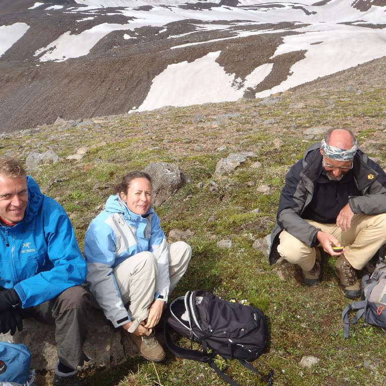 Jesper Jensen, Maja Stefánsdóttir og Lars Larsen.
