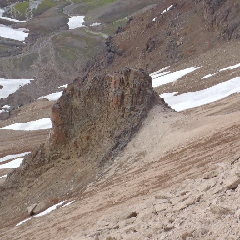 Drangur utan í Súlum.