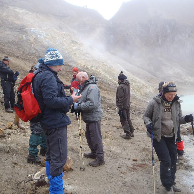 Gott að koma í Víti. Upp á plani hafði verið hríð og tveggja stiga hiti
