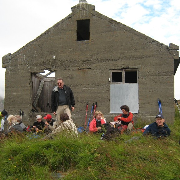 Hádegisverður í Vík