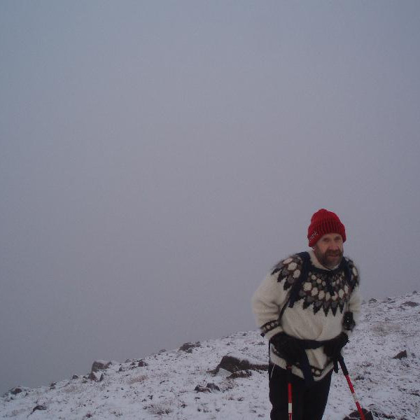 Þokan fyllti fjörðinn.