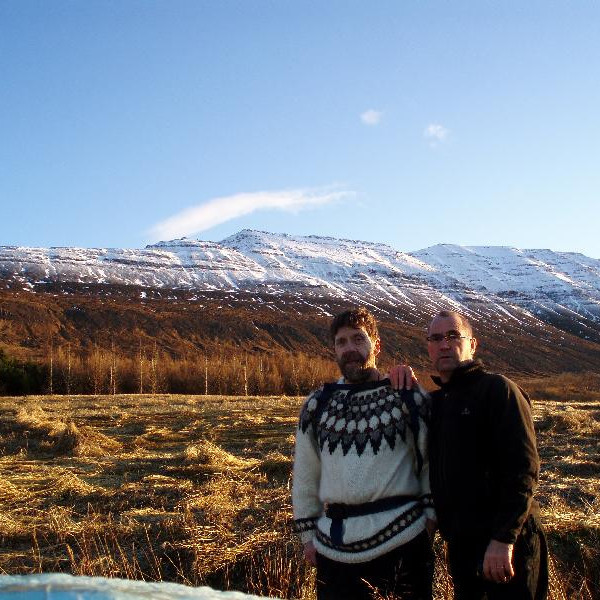 Allur hópurinn ánægður með vel heppnaða ferð