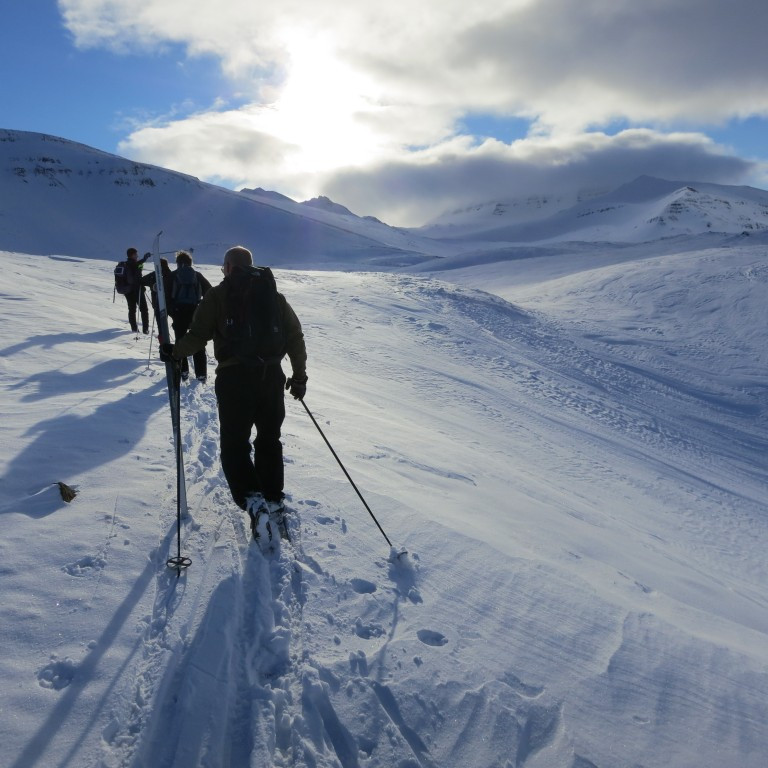 Séð inn Glerárdal