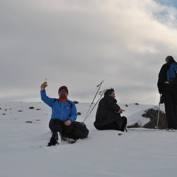 Páll í góðum félagsskap