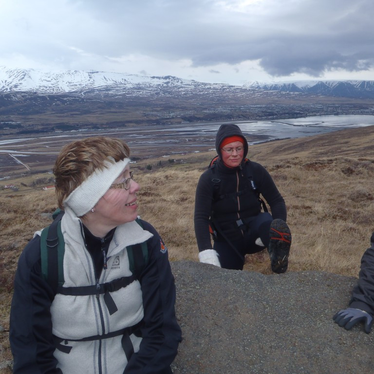 Berglind Rafnsdóttir og Kristín Þóra Kjartanddóttir