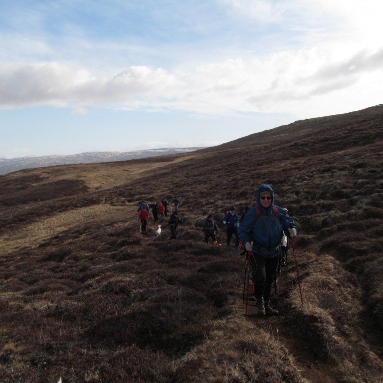 Það blés hressilega í byrjun.