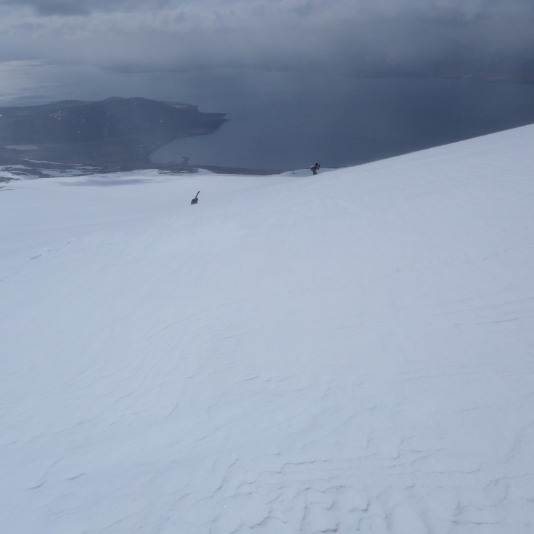 Snjórinn var góður