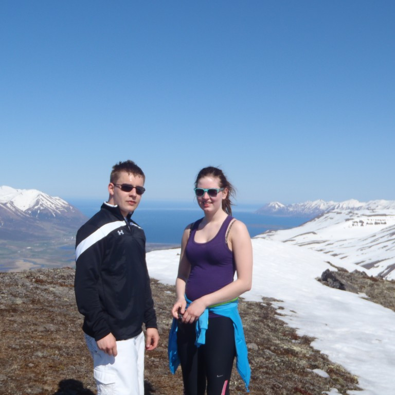 Óskar Þór Arnarsson og Eyþrúður Ragnheiðardóttir (Eyja)