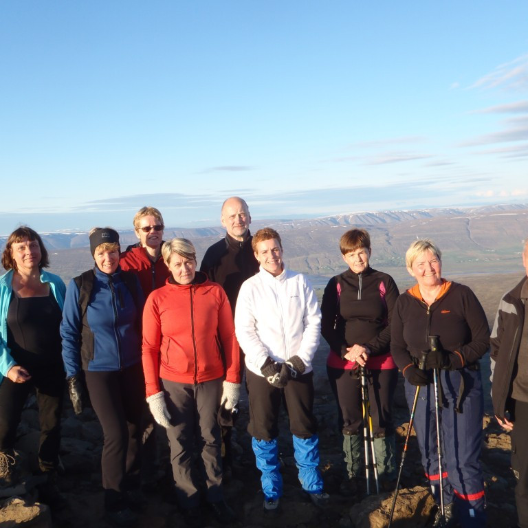 Anke Maria,Helga, Guðrún, Þórunn, Magnús, Petra, Bjarney, Ragna, Halldór