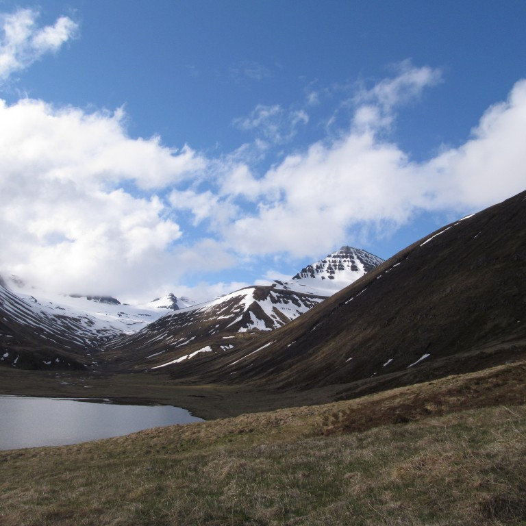 Þverfjall í baksýn.