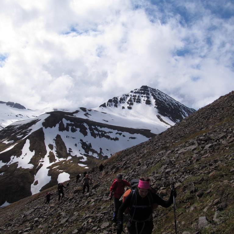 Þverfjall í baksýn.
