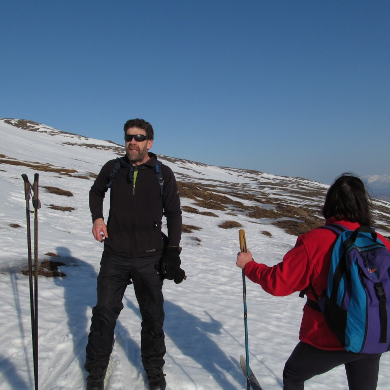 Frímann fararstjóri.