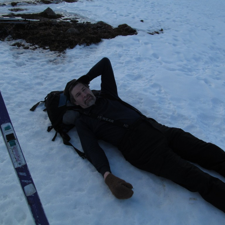 Brynleifur í slökun.