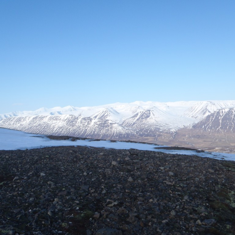 Séð yfir í Hörgárdal.