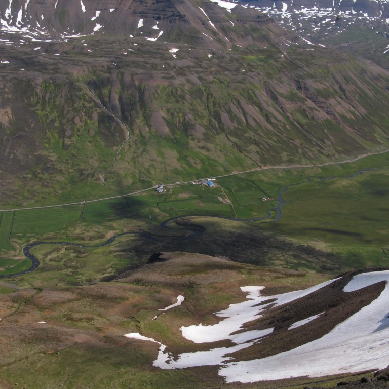 Þrasastaðir innsti bær í Fljótum.