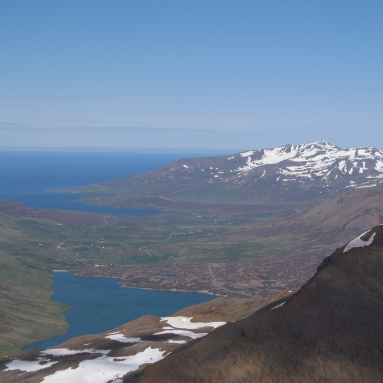 Stífluvatn, Miklavatn, Siglufjarðarfjöll.
