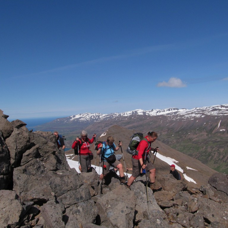 Farinn að nálgast toppinn.
