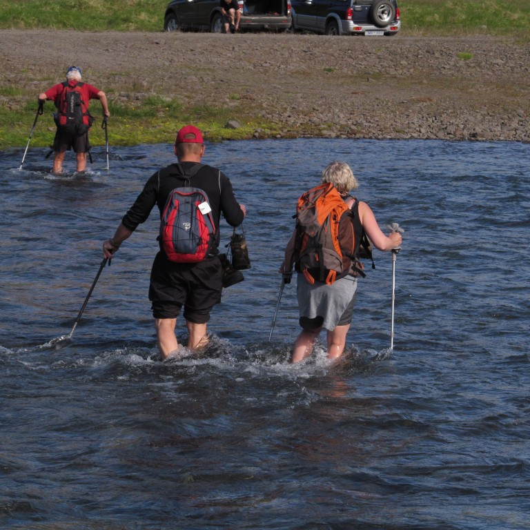Þetta var ekki kalt heldur ískalt.
