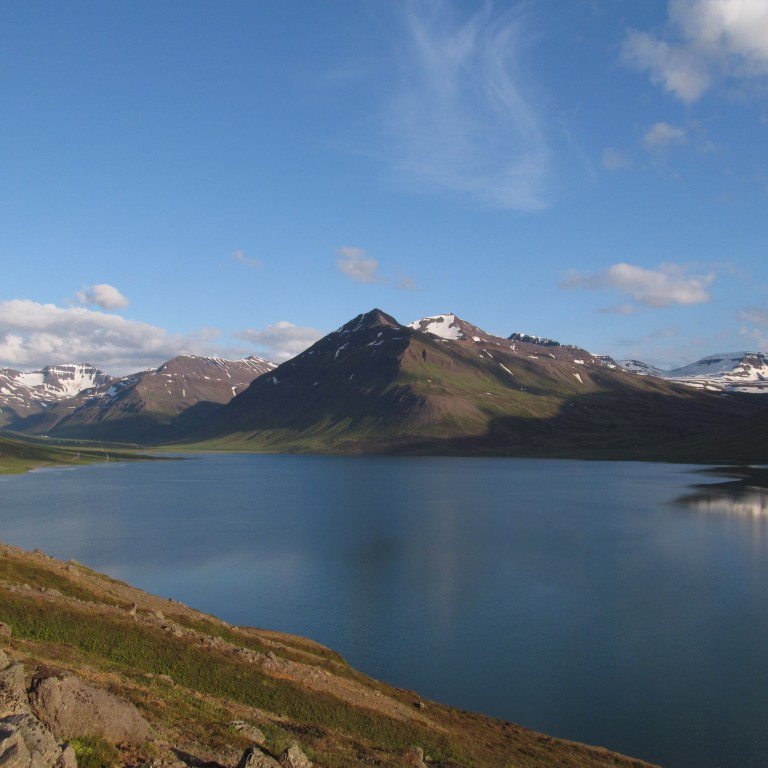 Stífluvatn, Hamarhyrna og Miðhyrna í Fljótum.