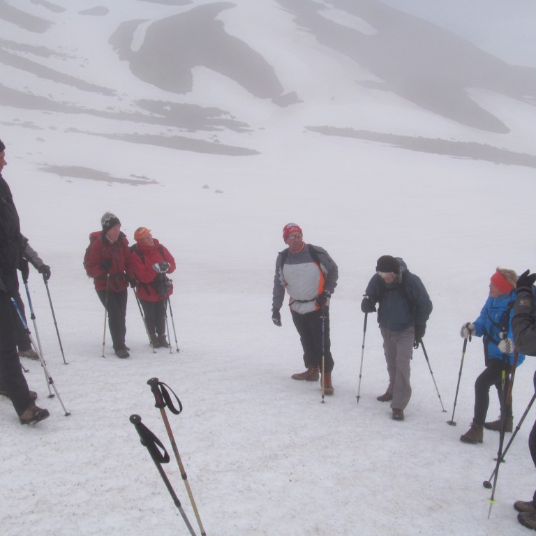 Þetta minnir frekar á vetur en sumar.