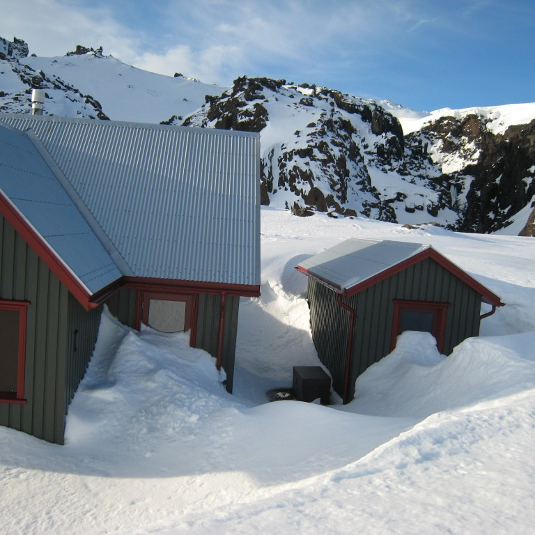 Hér þarf að moka sig inn