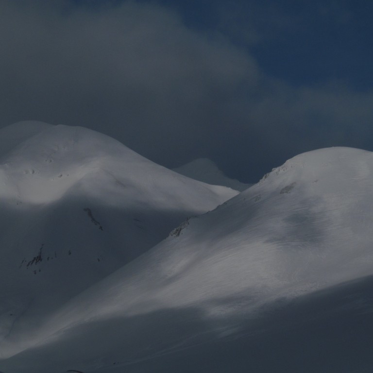 Handan Glerár, Hrossadalur.Strýta á milli.