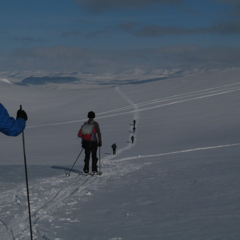 Haldið heim á leið