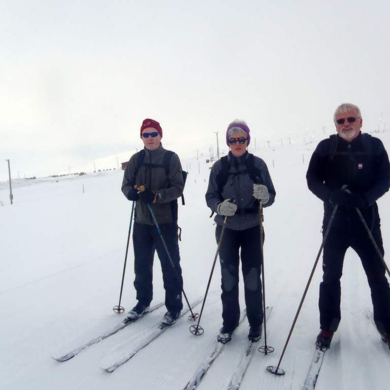 Lagt var af stað frá Skíðastöðum.
