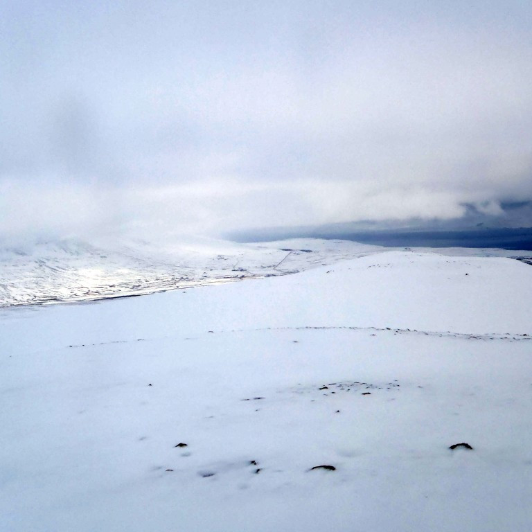 Útsýni yfir Eyjafjörð.