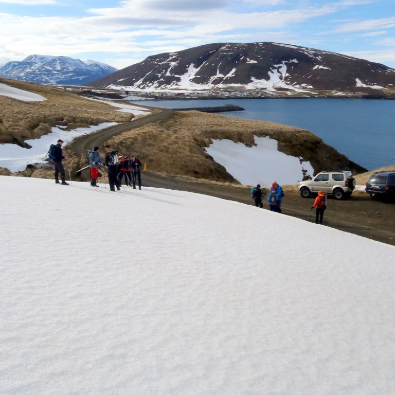 Horft yfir Þengilhöðann |
