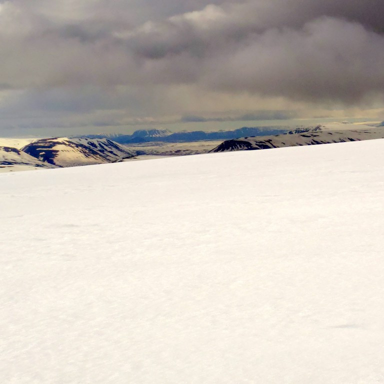 Herðubreið og Snæfell.