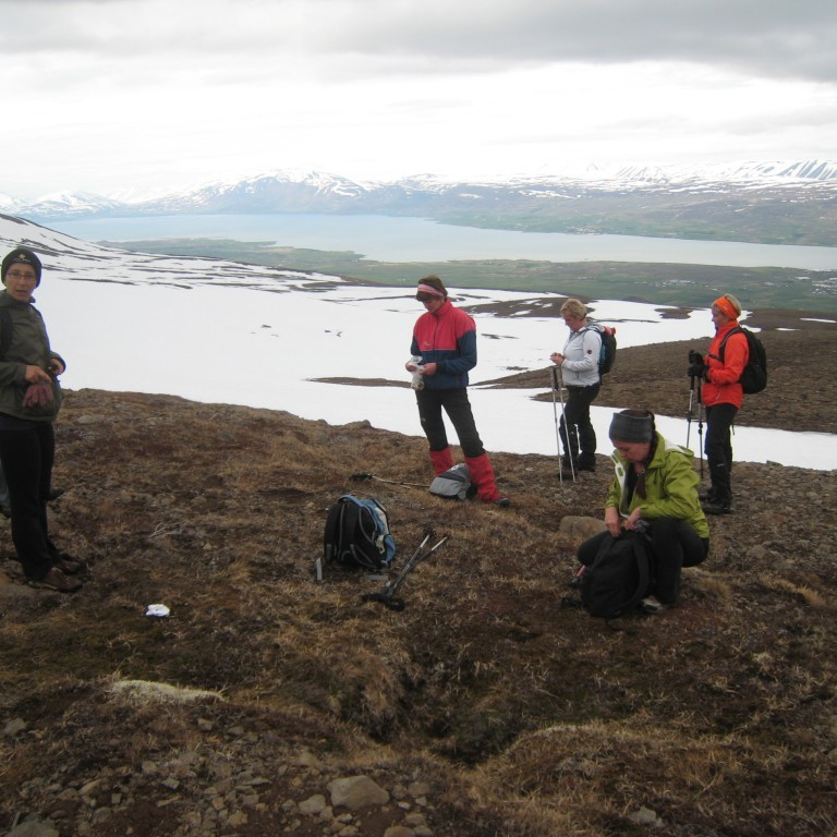 Mikill snjór enn á skíðasvæðinu. Fyrirhuguð skíðaganga 17. júní.