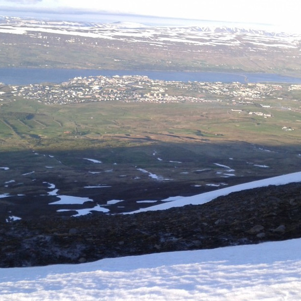 Þetta er víst Akureyri