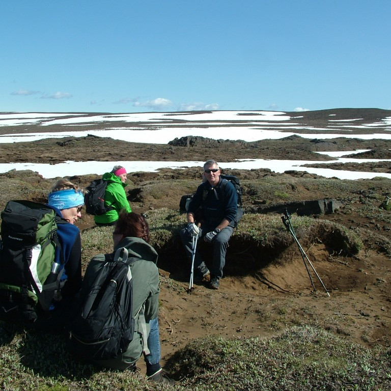 Erum á leiðinni á Þeistareykjabungu