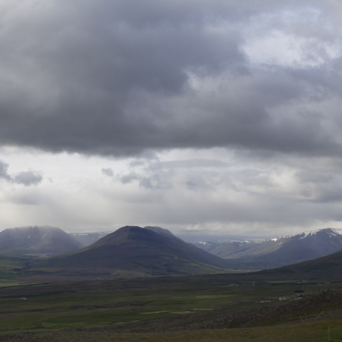Fremur var nú þungbúið og ekki átti að batna ef spáin gengi eftir.