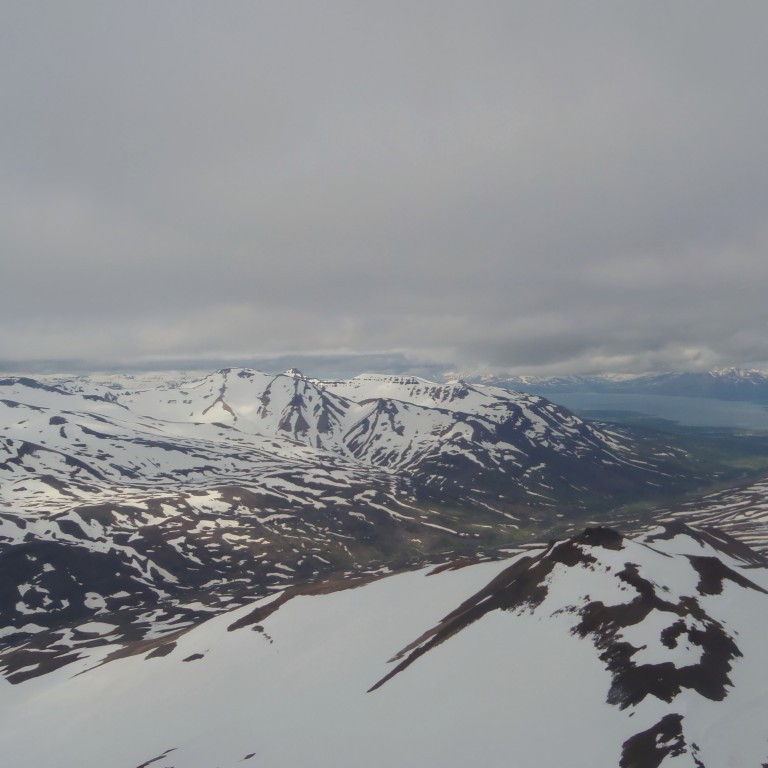 Séð út Glerárdal