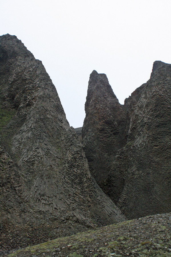 Stuðlabergsgljúfrið innst í Seljahjallagili.