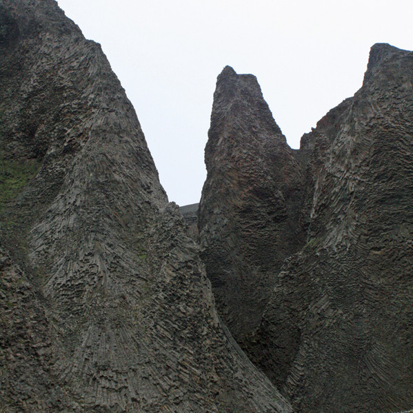 Stuðlabergsgljúfrið innst í Seljahjallagili.