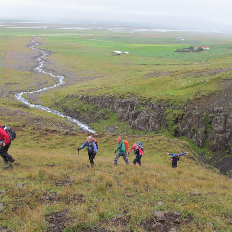 Flugumýrarhvammur í baksýn.