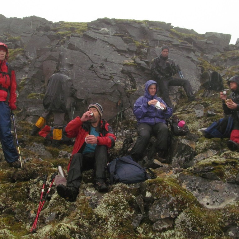 Drukkið í sig hita.