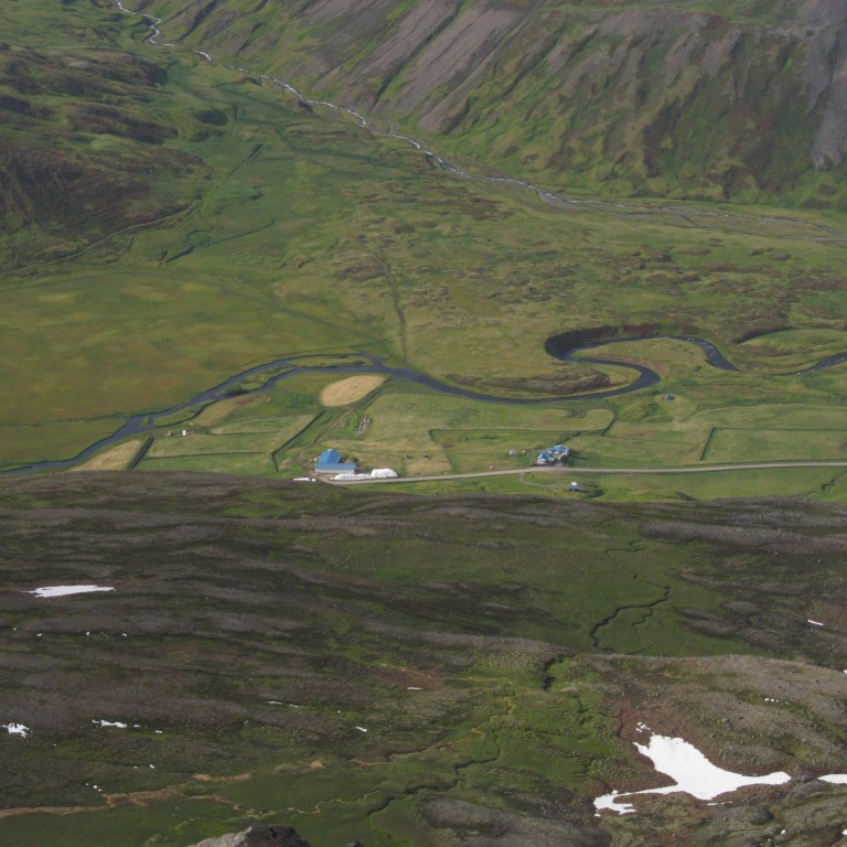 Þrasastaðir innsti bær í Fljótum.