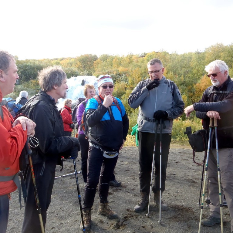 Randver Gunnars. Brynleifur Ingimars.Þórarinn. Örn Þór Emilsson fararstjóri og Hafsteinn Guðjónsson.