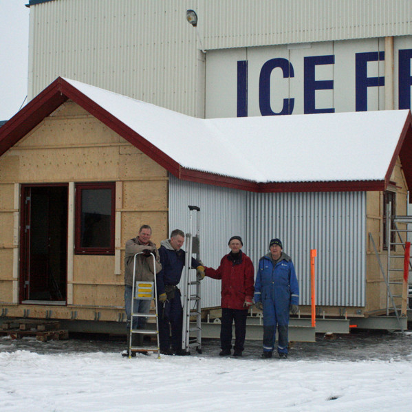 Nýi-Lambi að kvöldi 15. mars 2014.