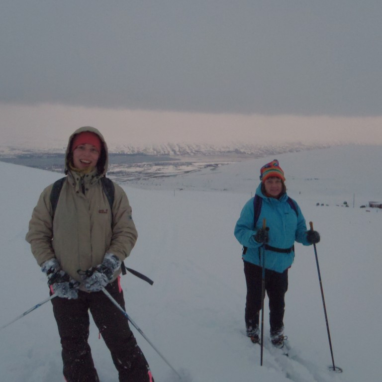 Allt klárt fyrir myndatöku.