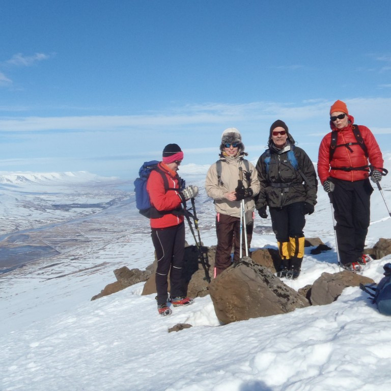 Elin Hjalta, Kerstin Gillen, Halldór Brynjólfsson og Þórunn Jónsdóttir.