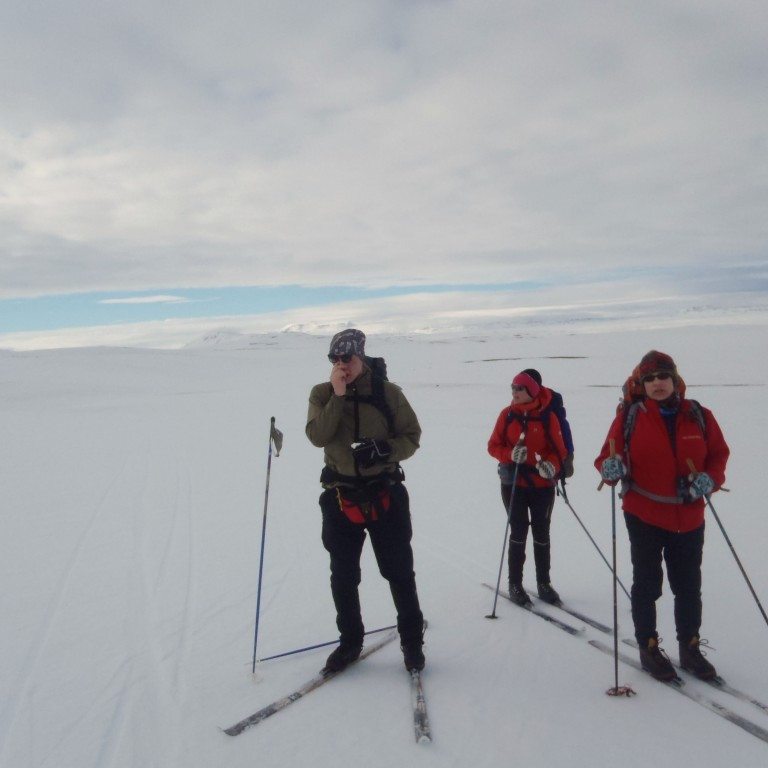 Morguninn eftir var haldið af stað til baka