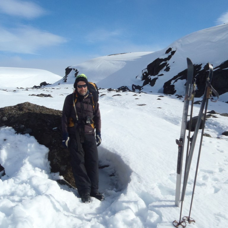 Frímann Guðmundsson fararstjóri.