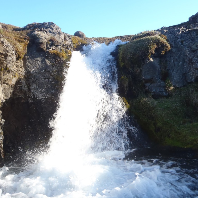 Sólin skein á þennan