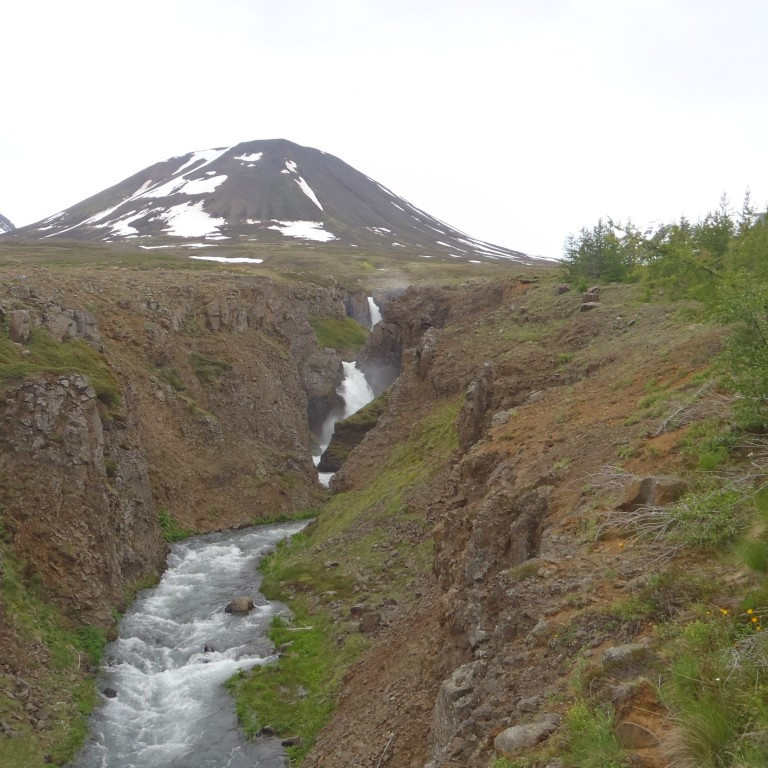 Baulufallsfoss og Háifoss